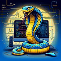 Logo szkolenia Python średnio zaawansowany
